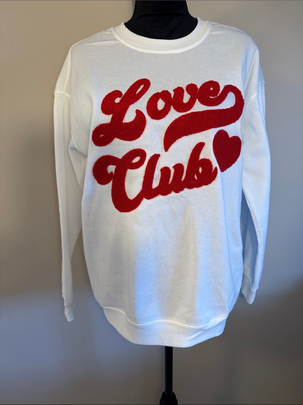No Comment “Love Club” sweatshirt